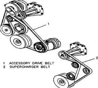 01 buick lesabre belt diagram