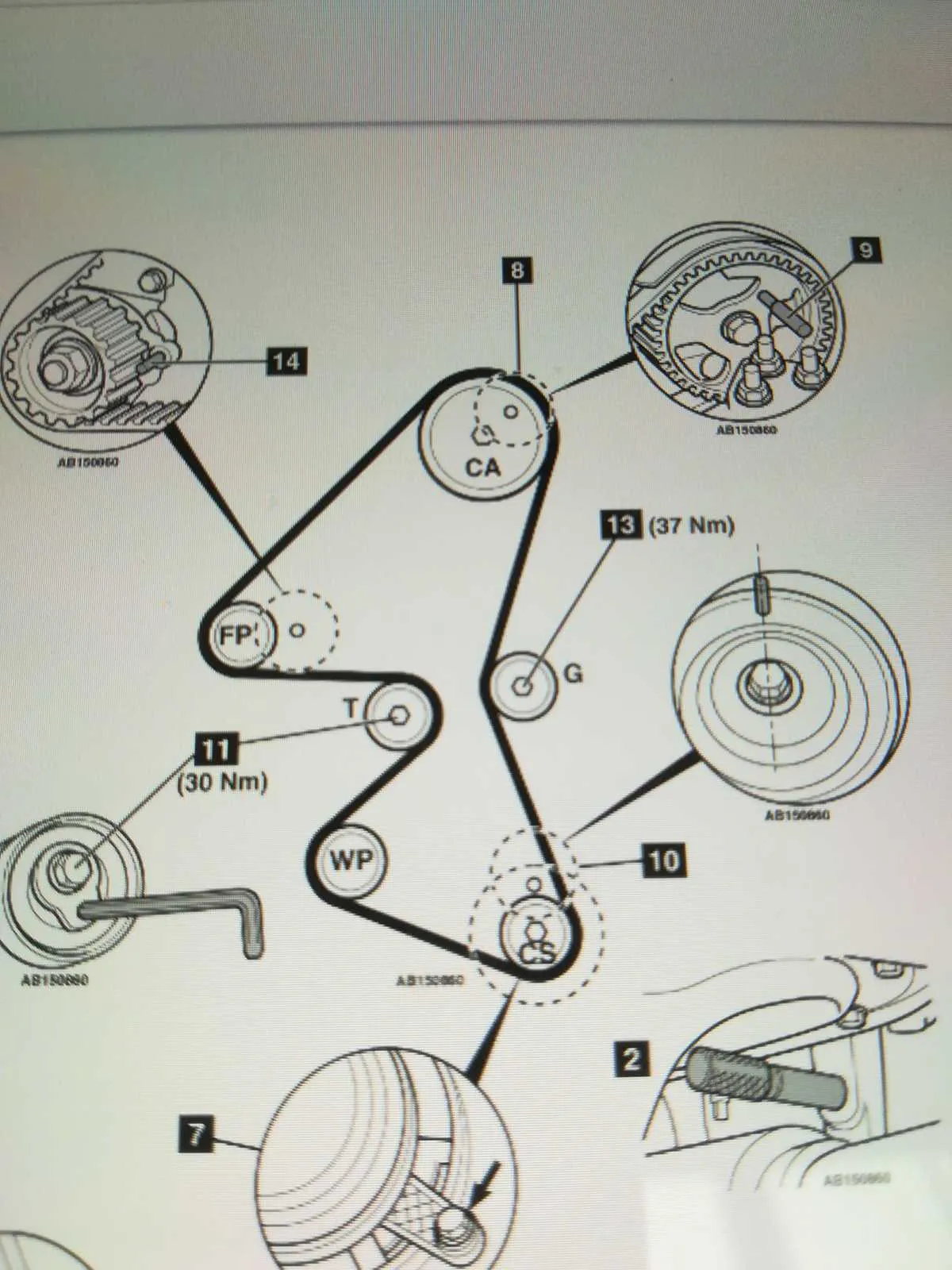 02 ford focus serpentine belt diagram