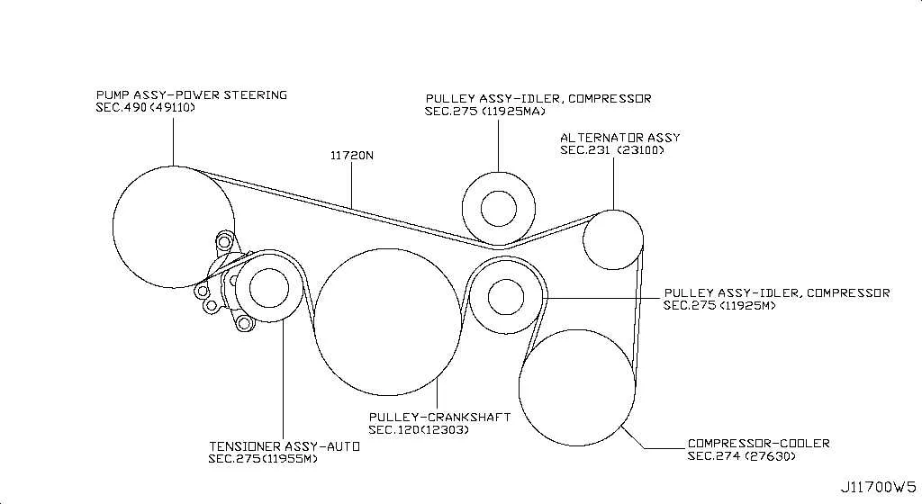 03 toyota corolla belt diagram