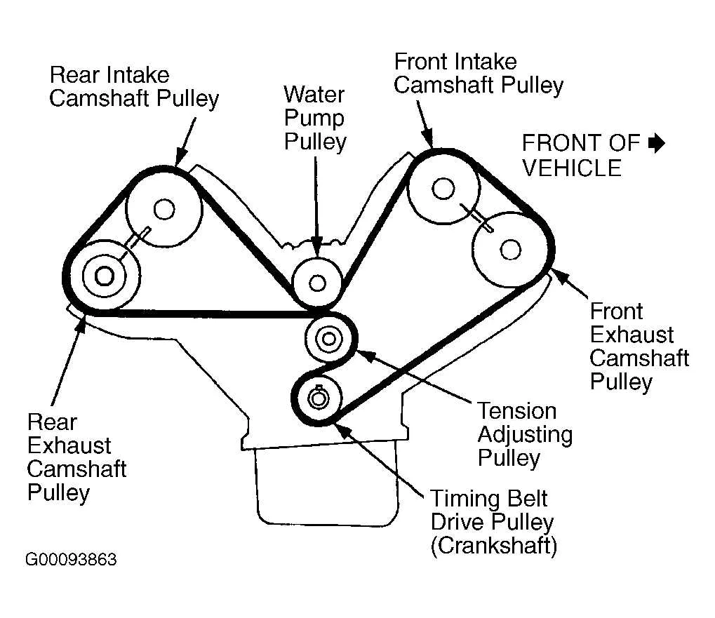 06 acura tl belt diagram