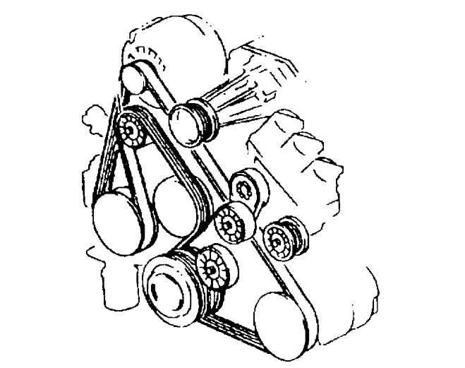 06 pontiac grand prix belt diagram