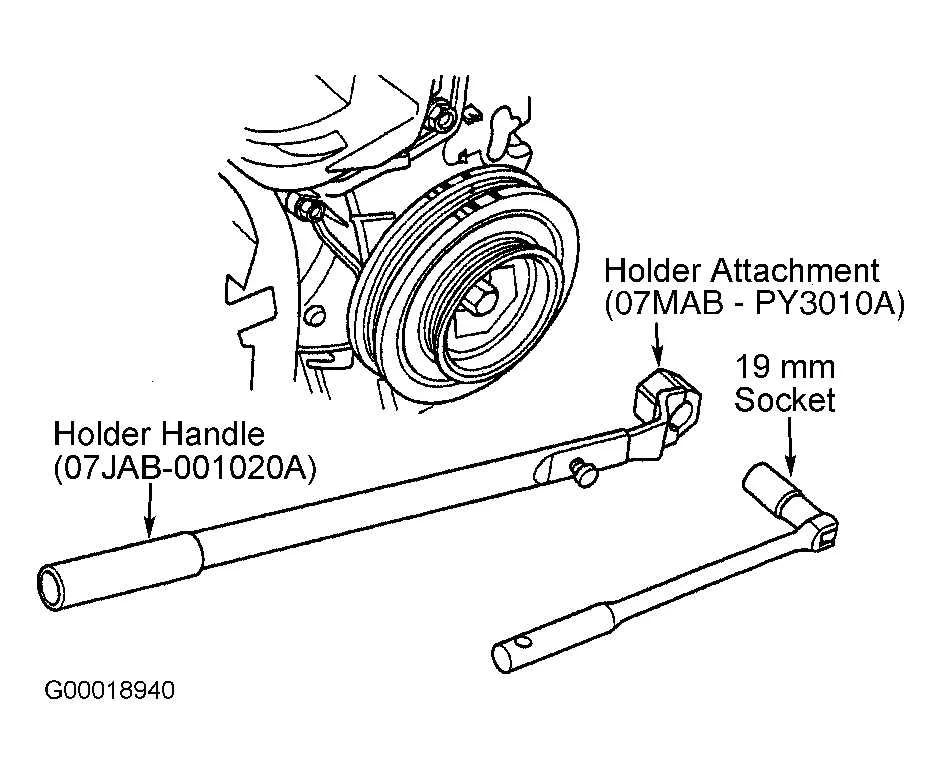 07 honda odyssey belt diagram