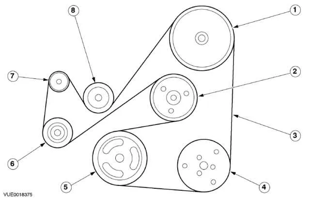 08 ford focus belt diagram