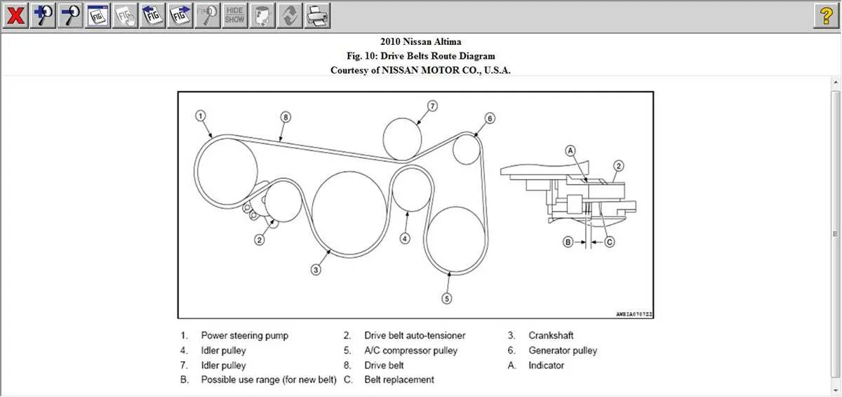1999 7.3 powerstroke belt diagram2012 nissan altima 2.5 belt diagram