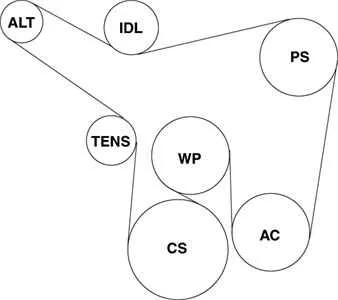 2000 jeep cherokee belt diagram