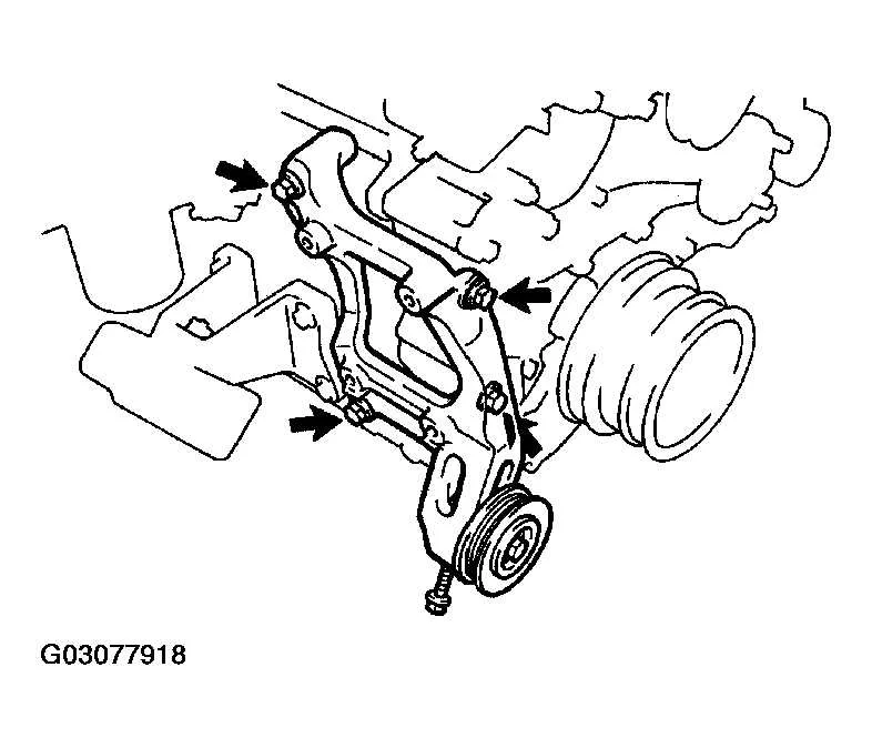 2001 toyota tacoma belt diagram