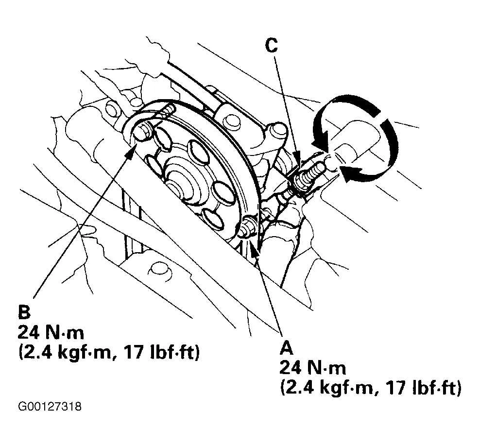 2003 honda pilot belt diagram