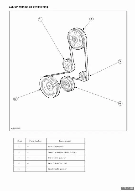 2003 ford focus serpentine belt diagram