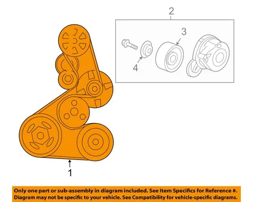 2003 honda accord serpentine belt diagram