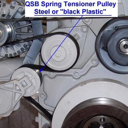 2004 5.9 cummins belt diagram