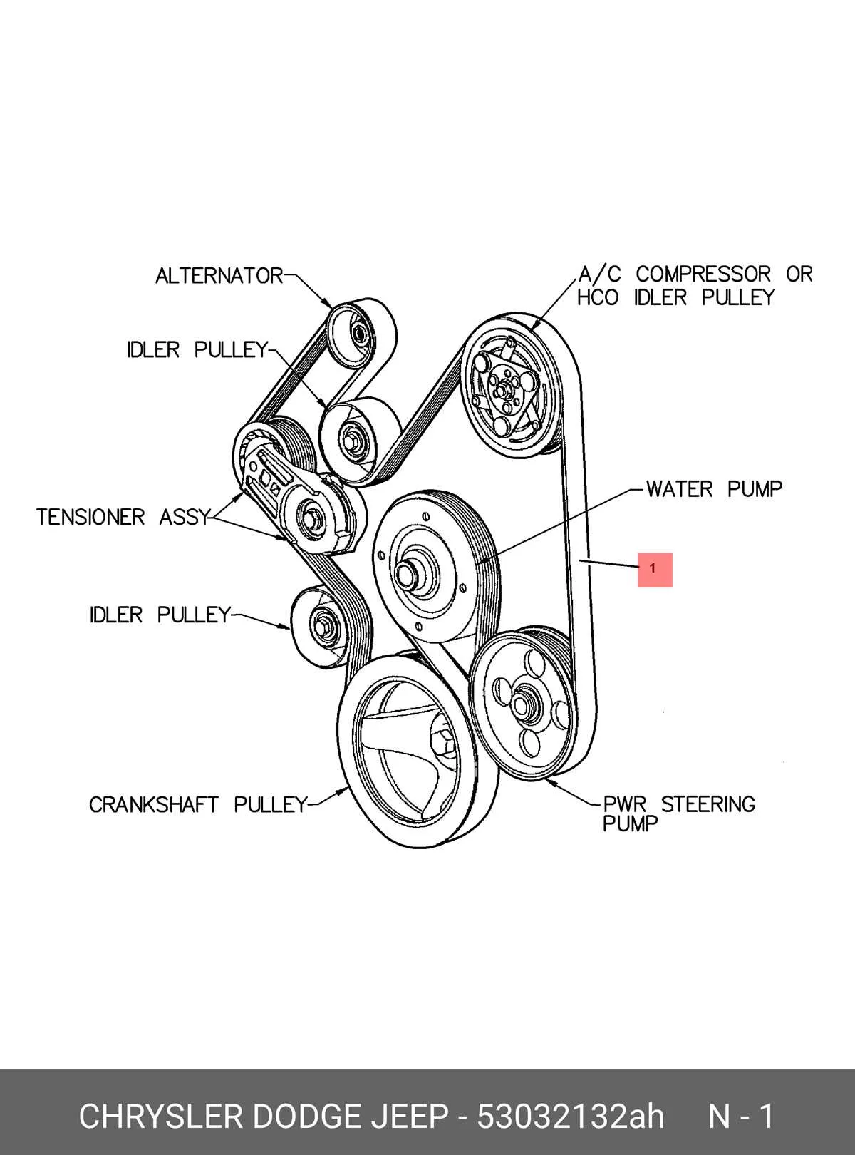 2004 dodge ram 1500 5.7 serpentine belt diagram