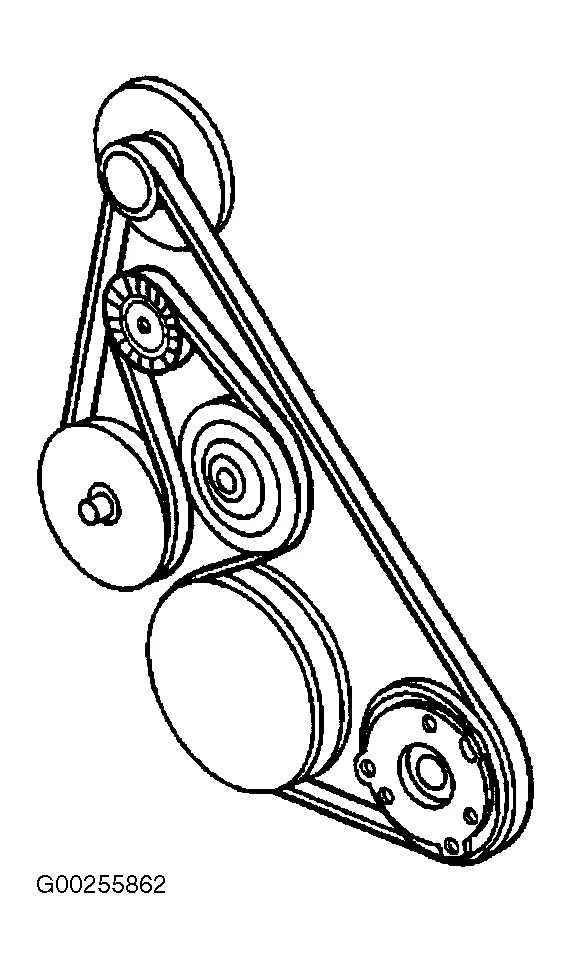 2004 grand prix belt diagram