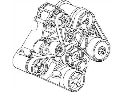 2004 dodge ram 1500 5.7 serpentine belt diagram