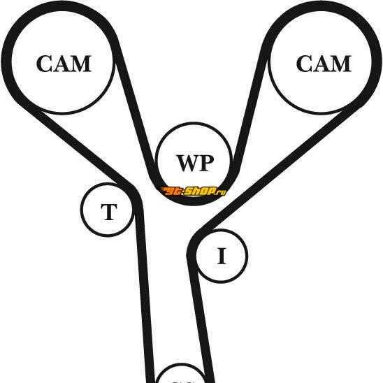 2004 honda accord 2.4 belt diagram