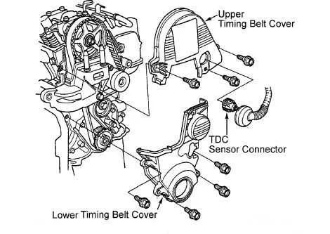 2004 honda civic belt diagram