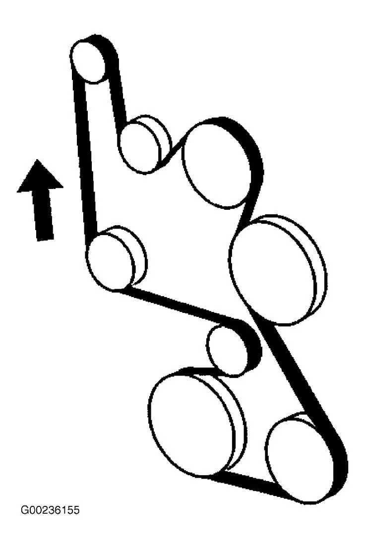 2005 grand prix belt diagram