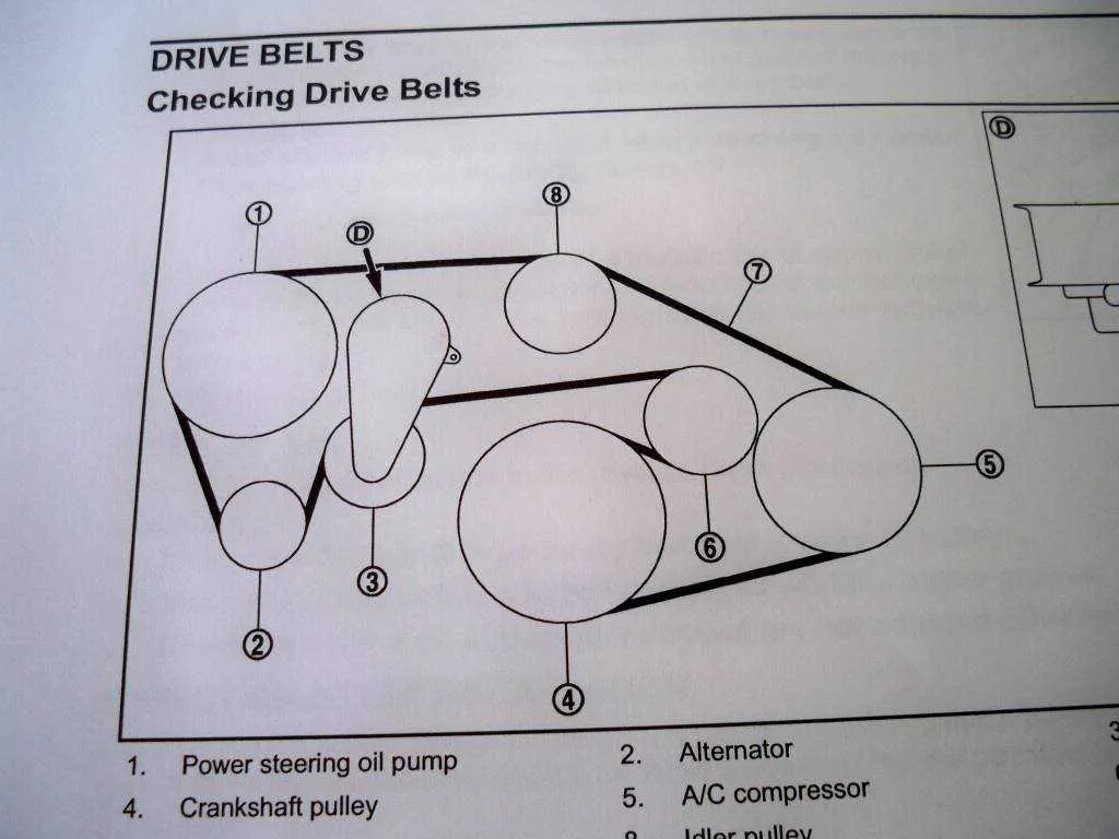 2005 nissan pathfinder serpentine belt diagram