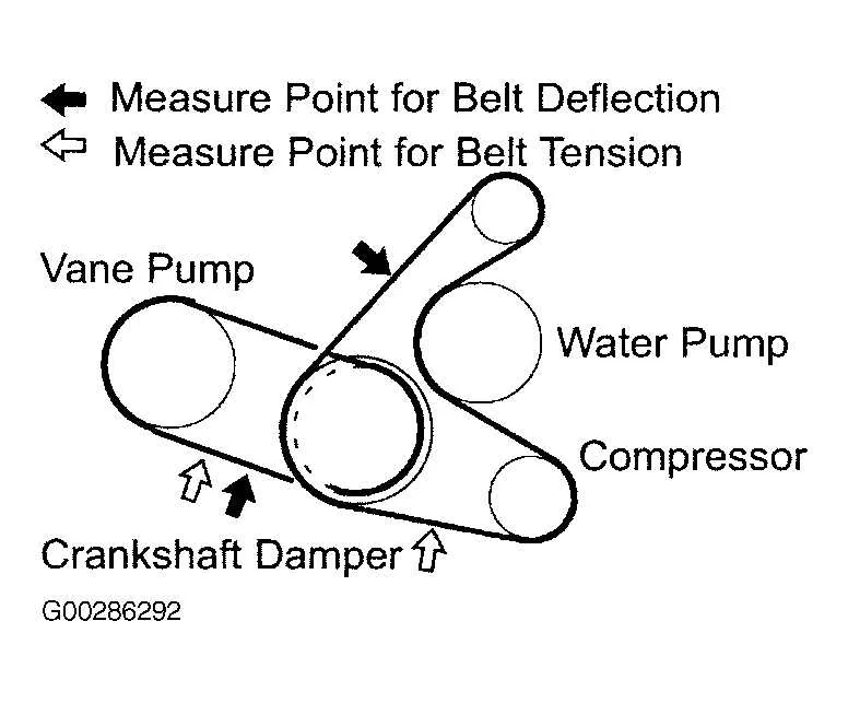 2005 scion tc serpentine belt diagram