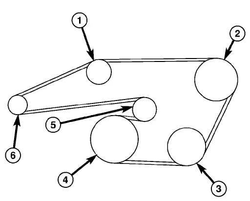 2005 chrysler 300c 5.7 belt diagram