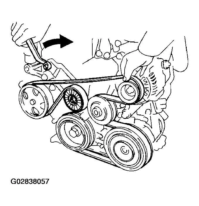 2005 corolla belt diagram