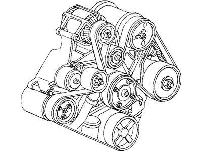 2005 dodge ram 1500 5.7 serpentine belt diagram