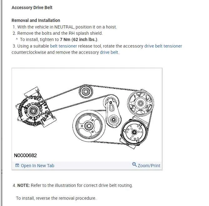 2005 ford escape 3.0 serpentine belt diagram