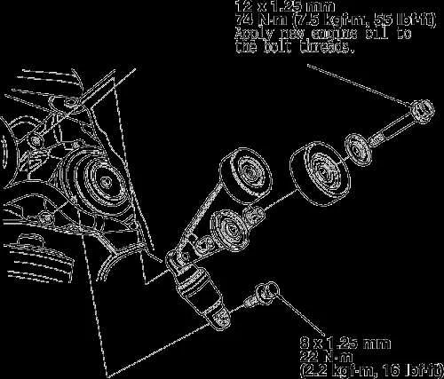 2006 honda pilot drive belt diagram