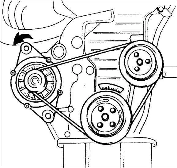 2006 kia spectra belt diagram