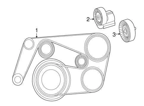 2006 mercedes c230 serpentine belt diagram