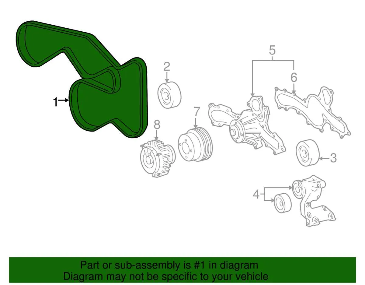 2006 toyota tacoma 4.0 serpentine belt diagram