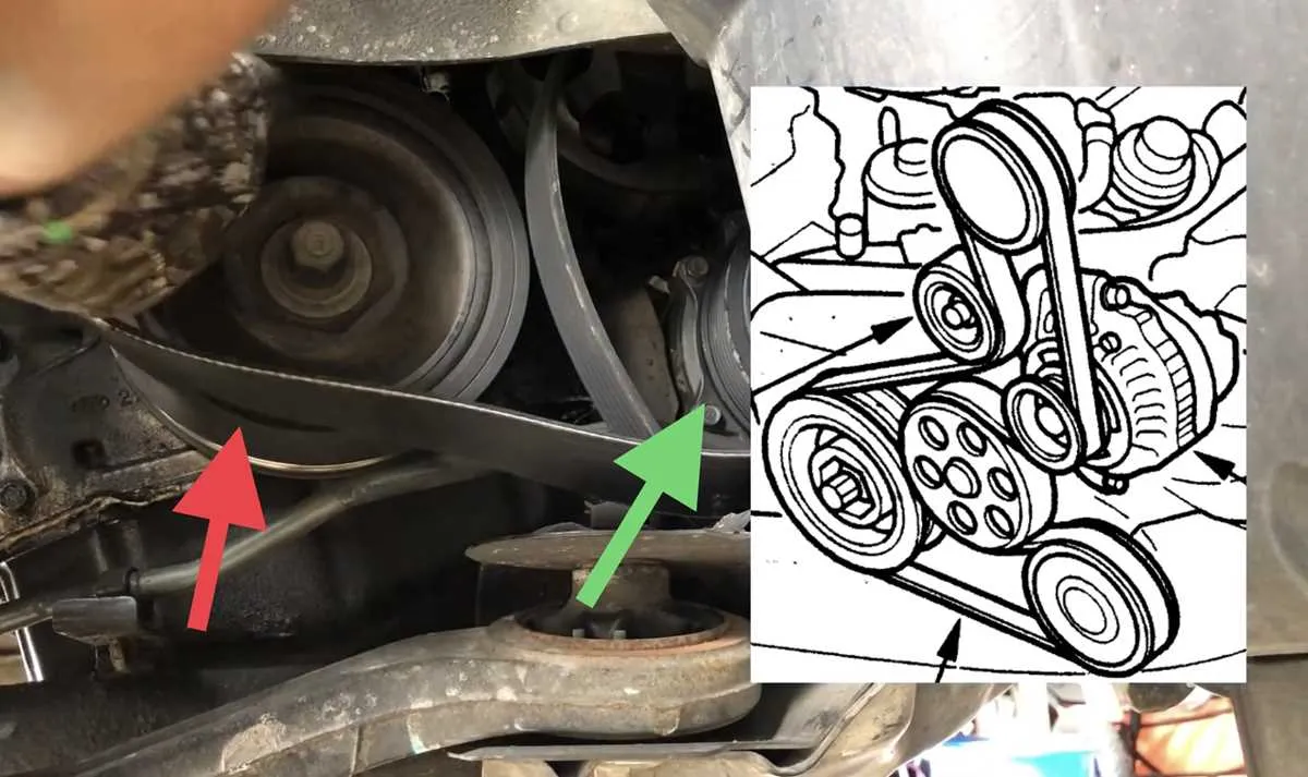 2006 acura tl belt diagram