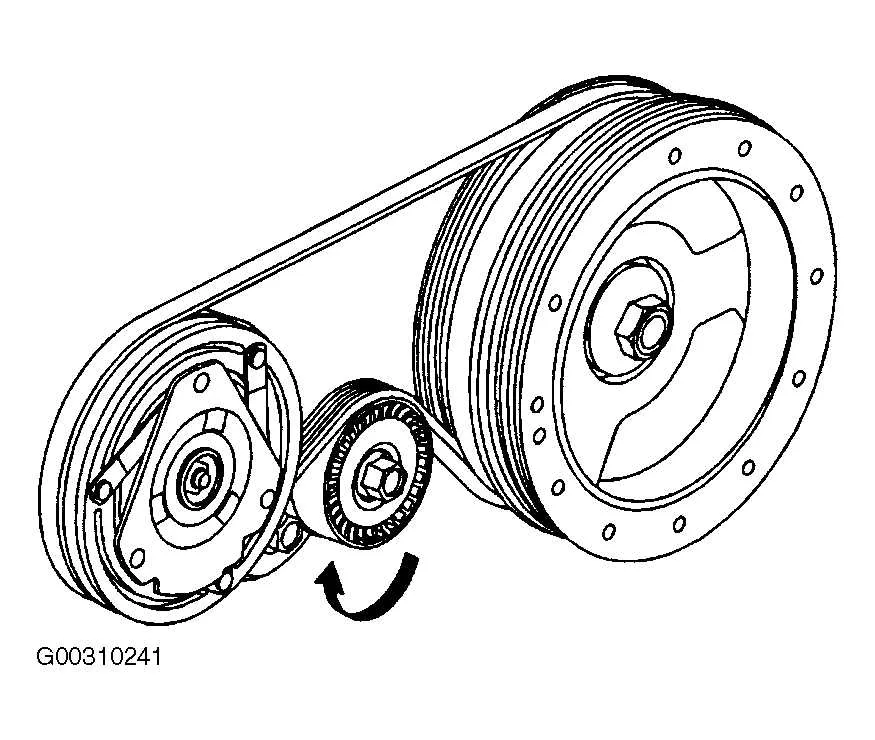 2006 cadillac dts serpentine belt diagram