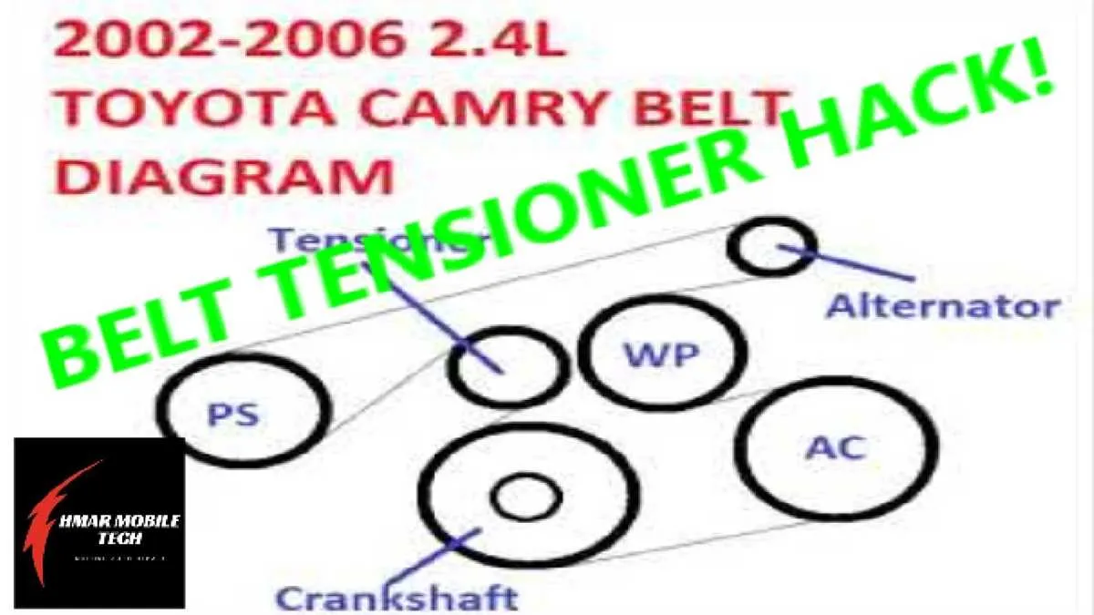 2007 camry belt diagram
