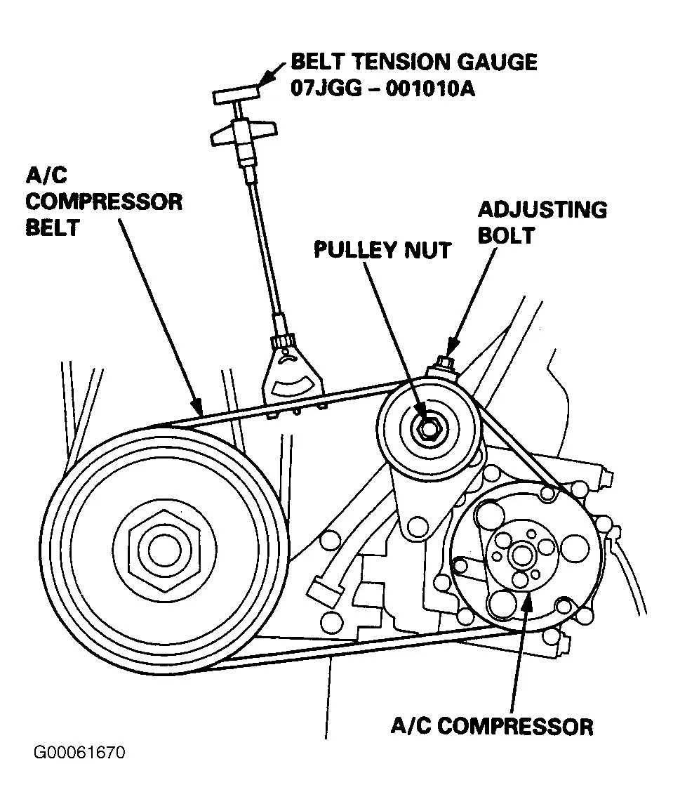 2007 civic belt diagram