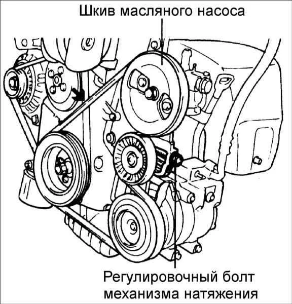 2007 kia spectra belt diagram
