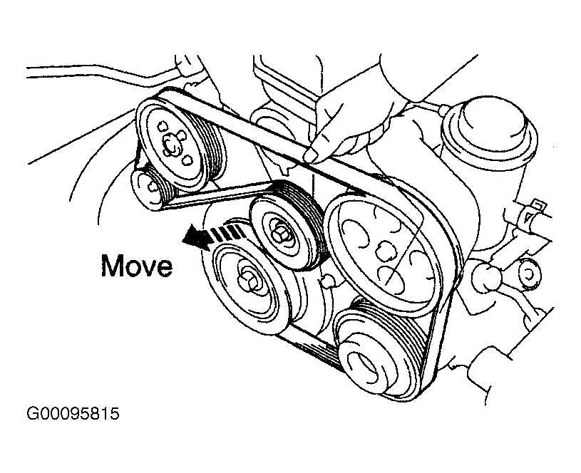 2007 lexus rx 350 serpentine belt diagram