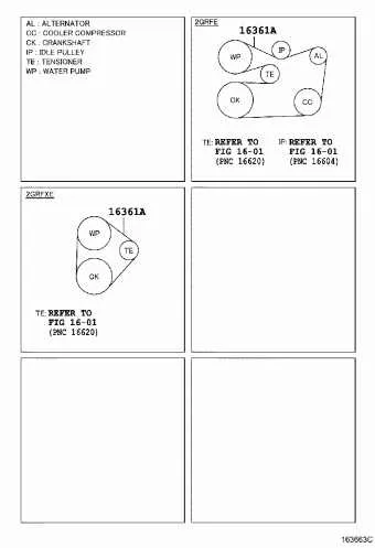 2007 lexus rx 350 serpentine belt diagram
