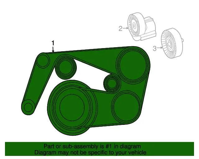 2007 mercedes e350 serpentine belt diagram