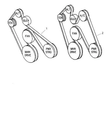 2007 ram 1500 serpentine belt diagram