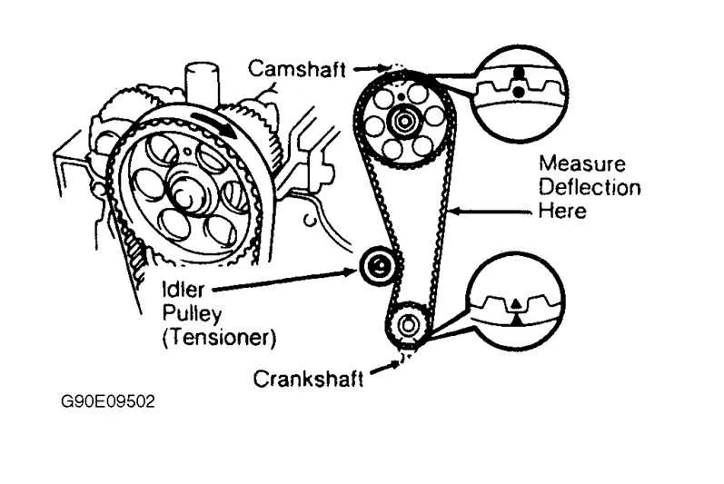 2007 toyota corolla belt diagram