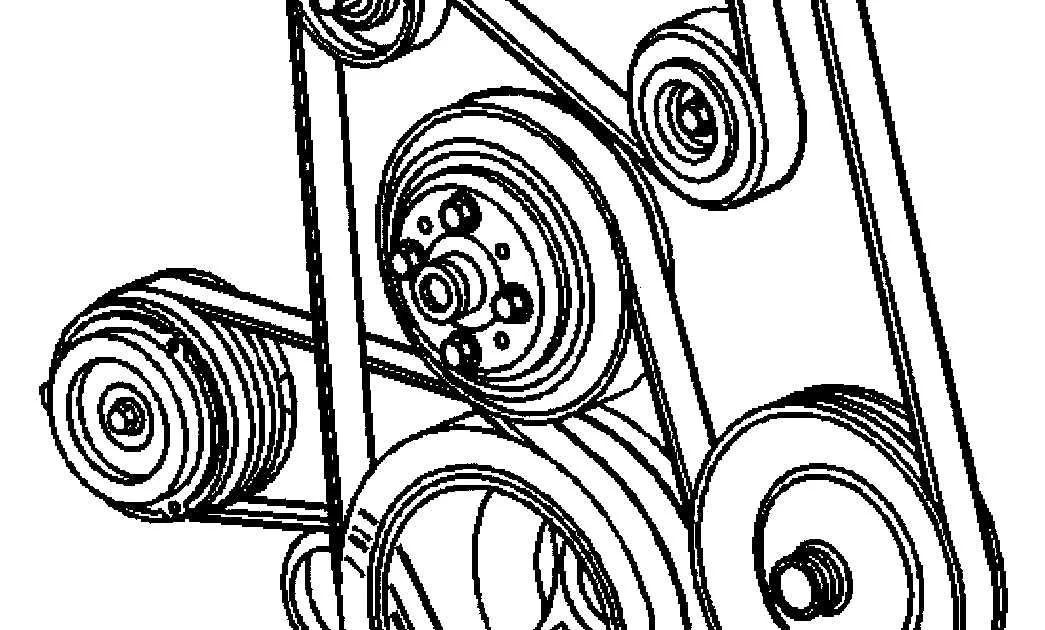 2008 chevy silverado belt diagram