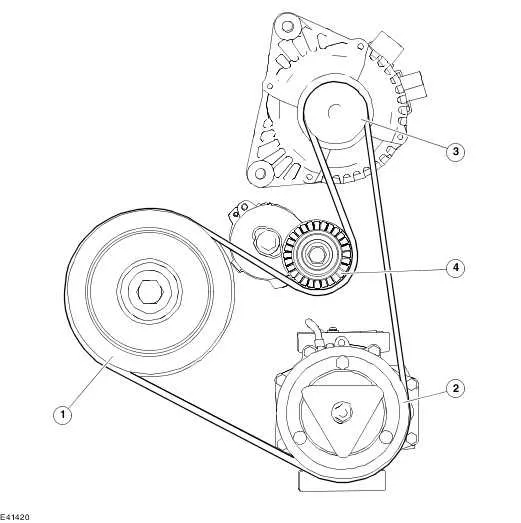 2008 ford focus 2.0 belt diagram