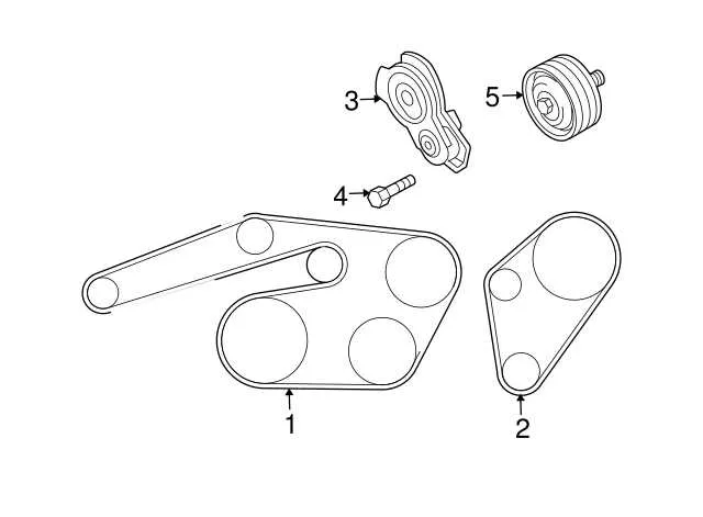 2008 mazda 3 serpentine belt diagram