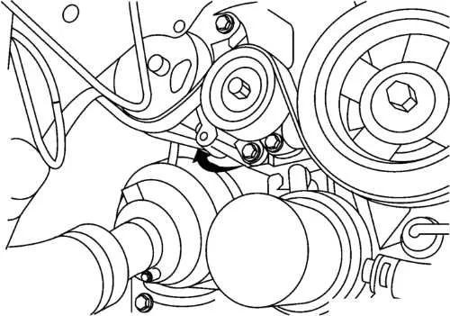 2008 nissan altima serpentine belt diagram