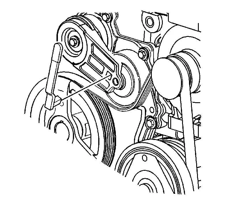 2008 saturn vue serpentine belt diagram