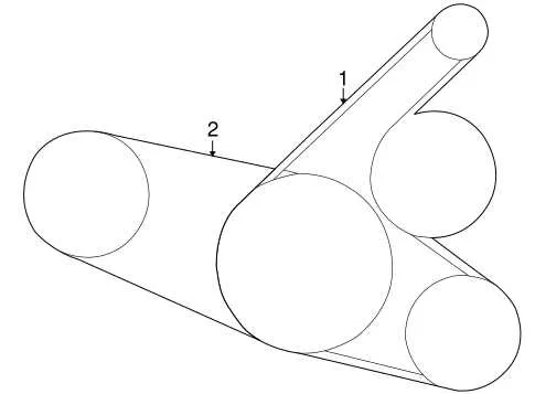 2008 scion xb serpentine belt diagram