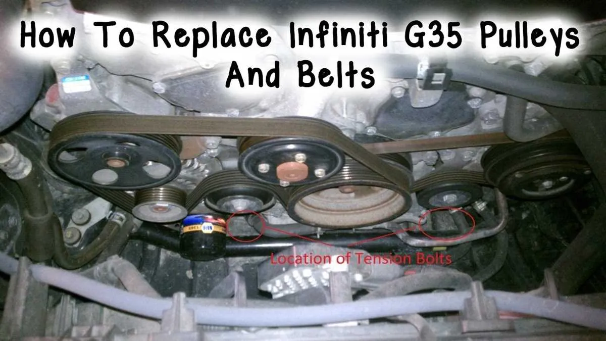 2008 infiniti g35 belt diagram