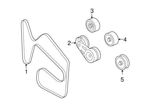 2008 saturn vue 3.6 serpentine belt diagram