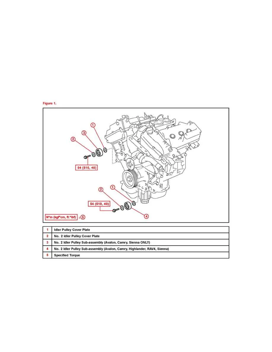 2008 toyota avalon belt diagram