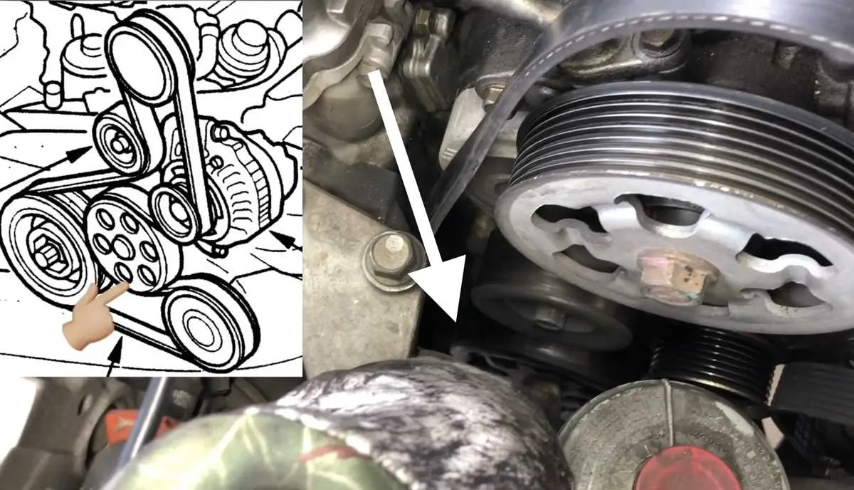 2009 acura tsx serpentine belt diagram